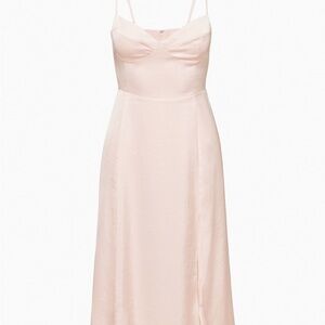Aritzia Glaze Satin Dress Size 0